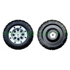 Set Ruota DX e SX Posteriore Corral T-REX Peg Perego - SARP8059NGR